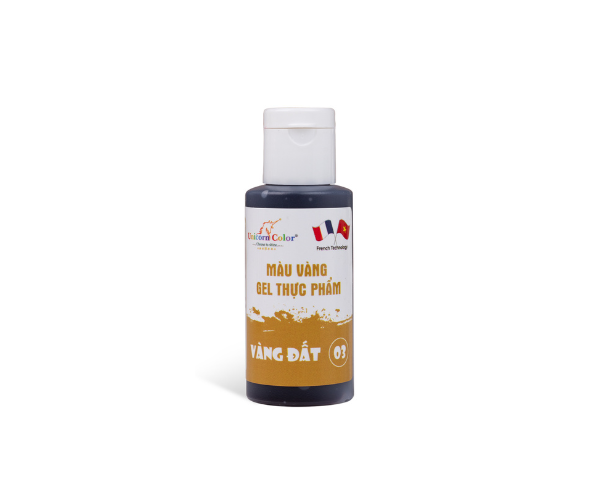 Màu Vàng Đất Gel Thực Phẩm 28g