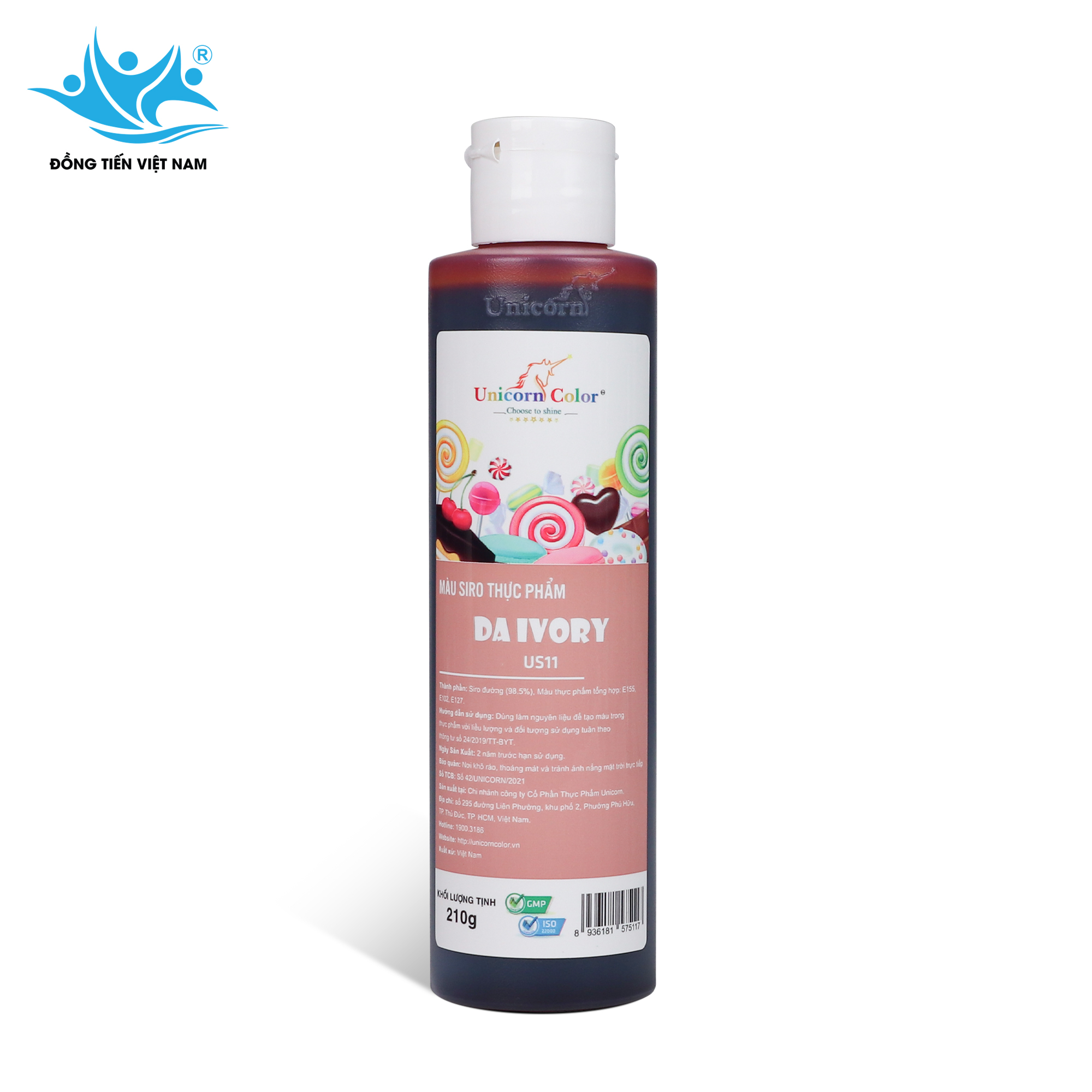 Tổng Hợp 24 Màu Unicorn 210g-Da Ivory