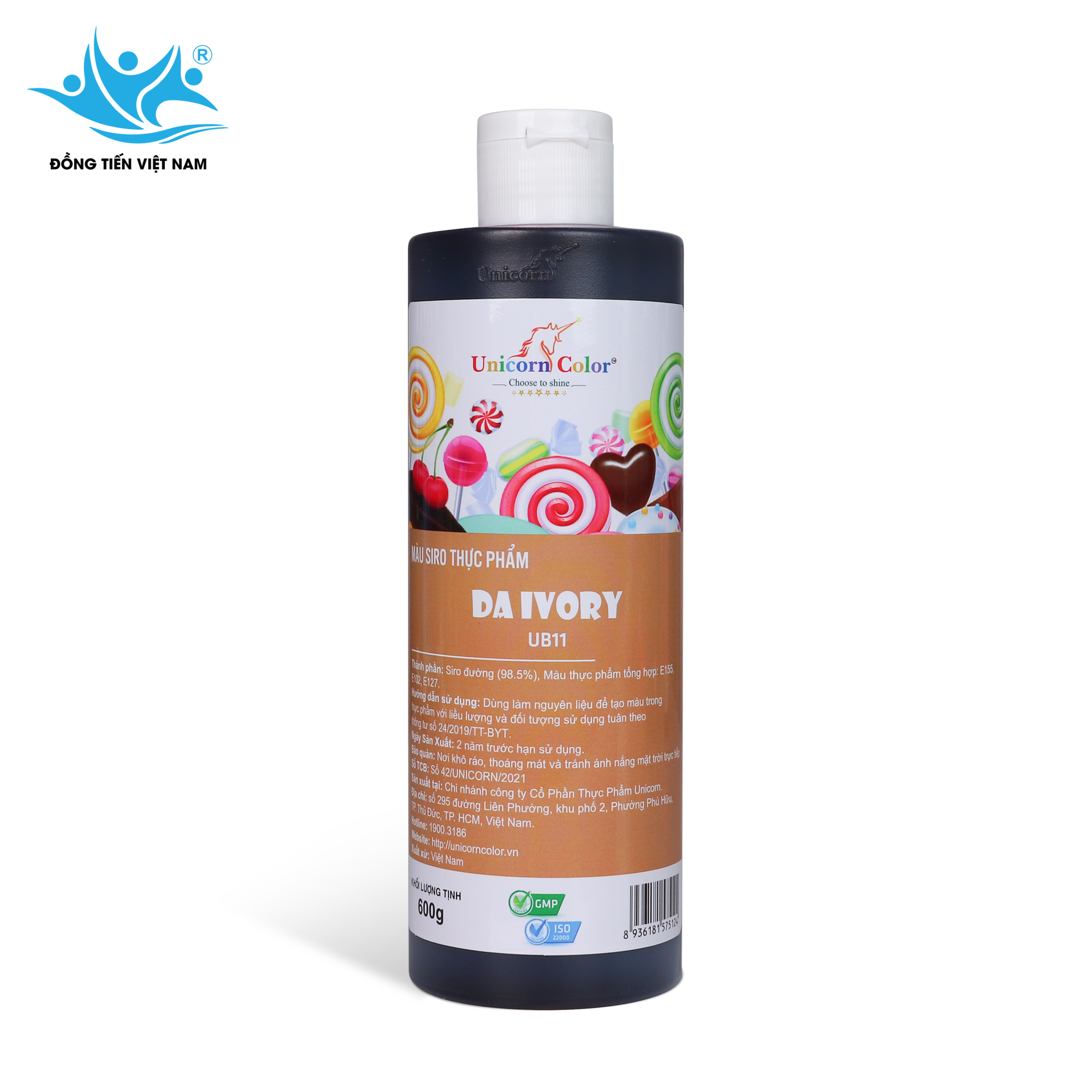 Tổng Hợp 24 Màu Unicorn 600g-Da Ivory