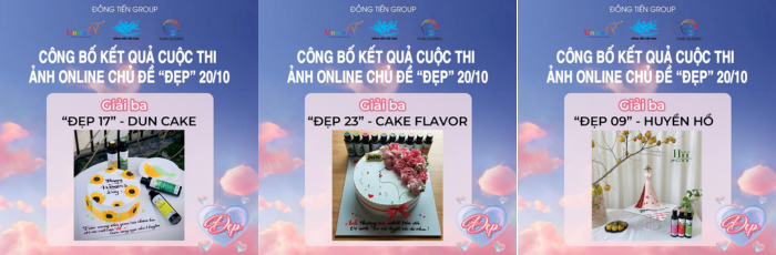 giải ba cuộc thi đẹp đồng tiến unicorn
