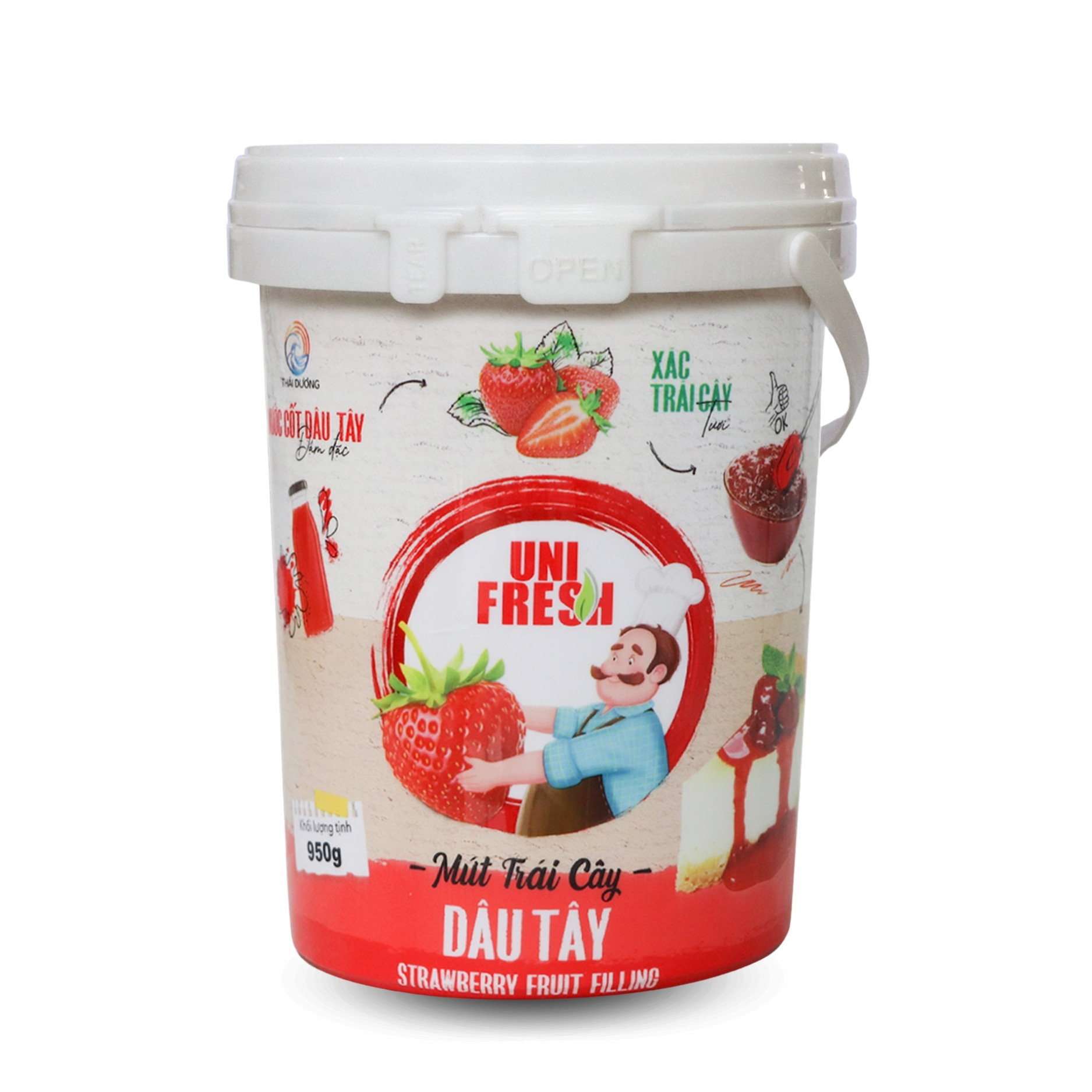 Mứt Trái Cây UnifreshDâu Tây 950g